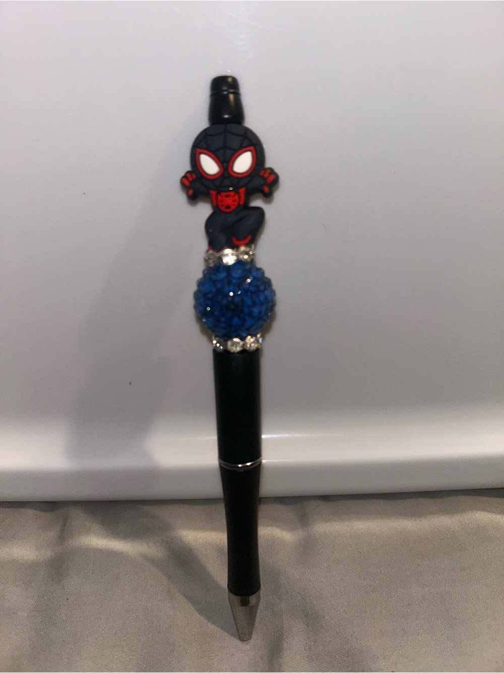 Spider-Man beaded pen